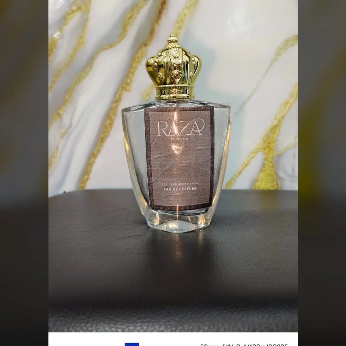Imm Intense, shown in a Raza house bottle